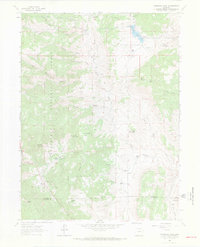 Pinewood Lake 1962 topographic map thumbnail