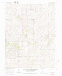Piney Creek 1966 topographic map thumbnail