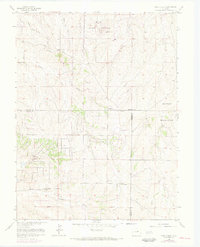 Piney Creek 1966 topographic map thumbnail