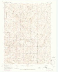 Piney Creek 1966 topographic map thumbnail