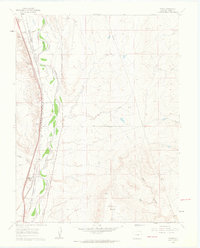 Pinon 1960 topographic map preview