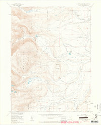 Pitchpine Mountain 1955 topographic map thumbnail