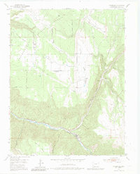 Placerville 1953 topographic map thumbnail