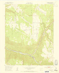 Placerville 1953 topographic map preview