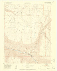 Placerville 1953 topographic map preview