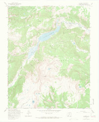 Platoro 1967 topographic map thumbnail