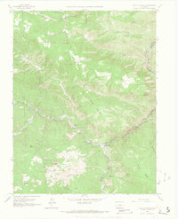 Platte Canyon 1965 topographic map thumbnail