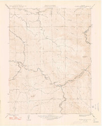Platte Canyon 1948 topographic map thumbnail