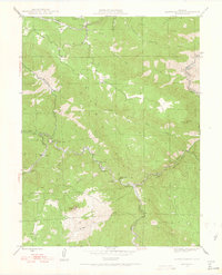 Platte Canyon 1945 topographic map thumbnail