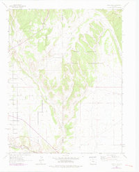 Pierce Gulch 1963 topographic map thumbnail