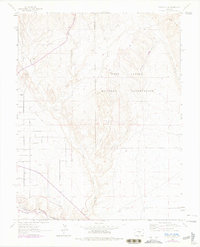 Pierce Gulch 1963 topographic map thumbnail