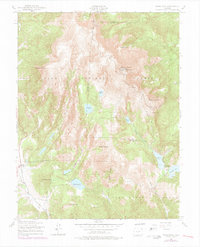 Pikes Peak 1951 topographic map thumbnail