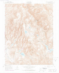 Pikes Peak 1951 topographic map thumbnail