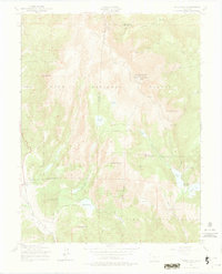 Pikes Peak 1951 topographic map thumbnail