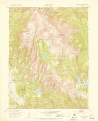 Pikes Peak 1951 topographic map thumbnail