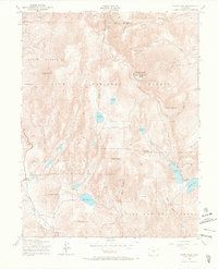 Pikes Peak 1951 topographic map thumbnail