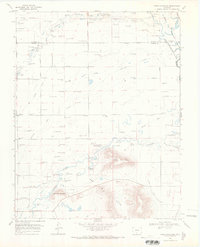Pikes Stockade 1968 topographic map thumbnail