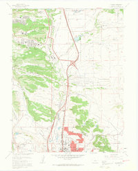 Pikeview 1961 topographic map thumbnail