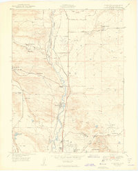 Pikeview 1949 topographic map preview