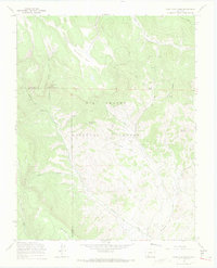 Pine Cone Knob 1967 topographic map thumbnail