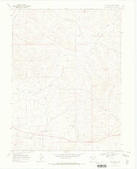 Pine Ridge 1969 topographic map thumbnail