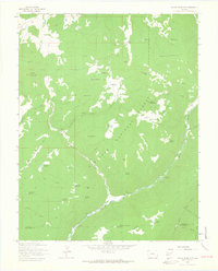 Nipple Mountain 1963 topographic map thumbnail