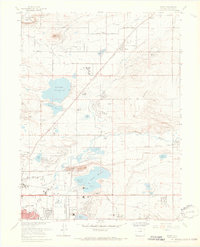 Niwot 1967 topographic map thumbnail
