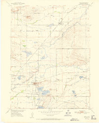 Niwot 1951 topographic map thumbnail