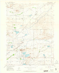 Niwot 1950 topographic map thumbnail
