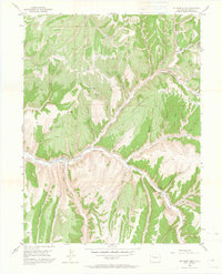 No Name Ridge 1952 topographic map thumbnail