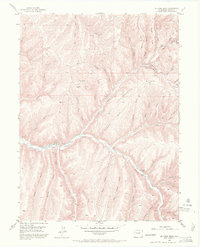 No Name Ridge 1952 topographic map thumbnail