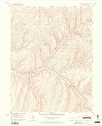 No Name Ridge 1952 topographic map thumbnail