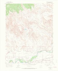 North Delta 1962 topographic map thumbnail