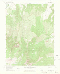 North Mamm Peak 1960 topographic map thumbnail