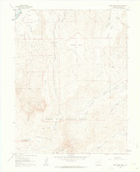 North Mamm Peak 1960 topographic map thumbnail
