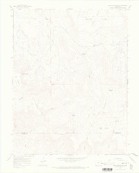 North Mountain 1964 topographic map thumbnail
