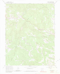 North Pass 1967 topographic map thumbnail