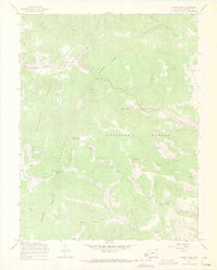 North Pass 1967 topographic map thumbnail