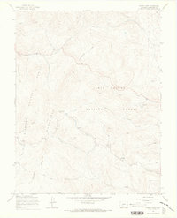 North Pass 1967 topographic map thumbnail