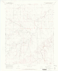 North Plum Creek SE 1968 topographic map thumbnail