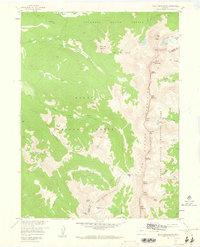 Mount Richthofen 1957 topographic map thumbnail