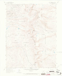Mount Sherman 1961 topographic map thumbnail