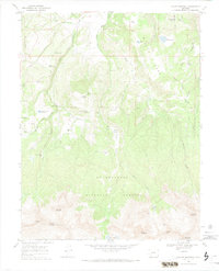 Mount Sneffels 1967 topographic map thumbnail