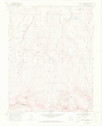 Mount Sneffels 1967 topographic map thumbnail