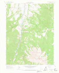 Mount Sopris 1961 topographic map thumbnail