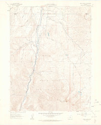 Mount Sopris 1961 topographic map thumbnail