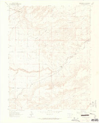 Muldoon Hill 1963 topographic map thumbnail