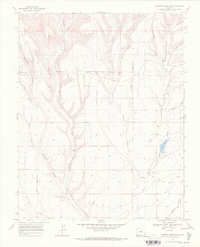 Mormon Reservoir 1968 topographic map thumbnail