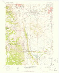 Morrison 1957 topographic map preview