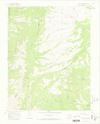 Mosca Pass 1967 topographic map preview